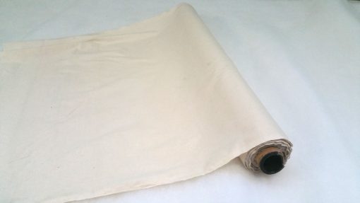 Calico fabric, unbleached