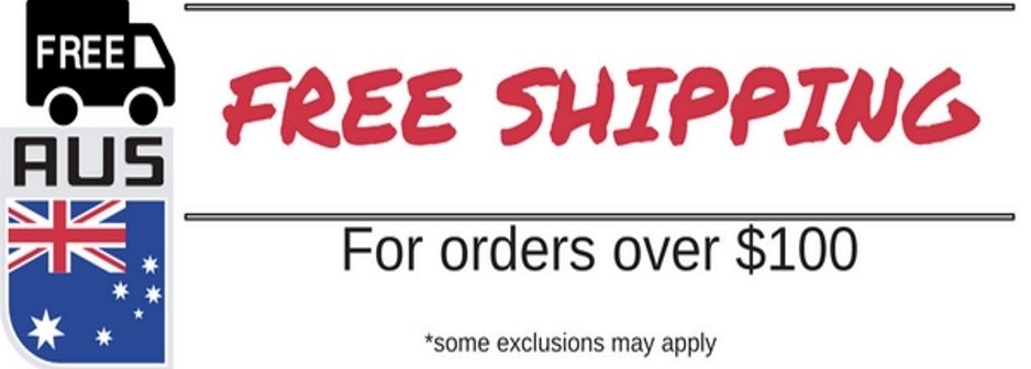 Free shipping on orders over $100